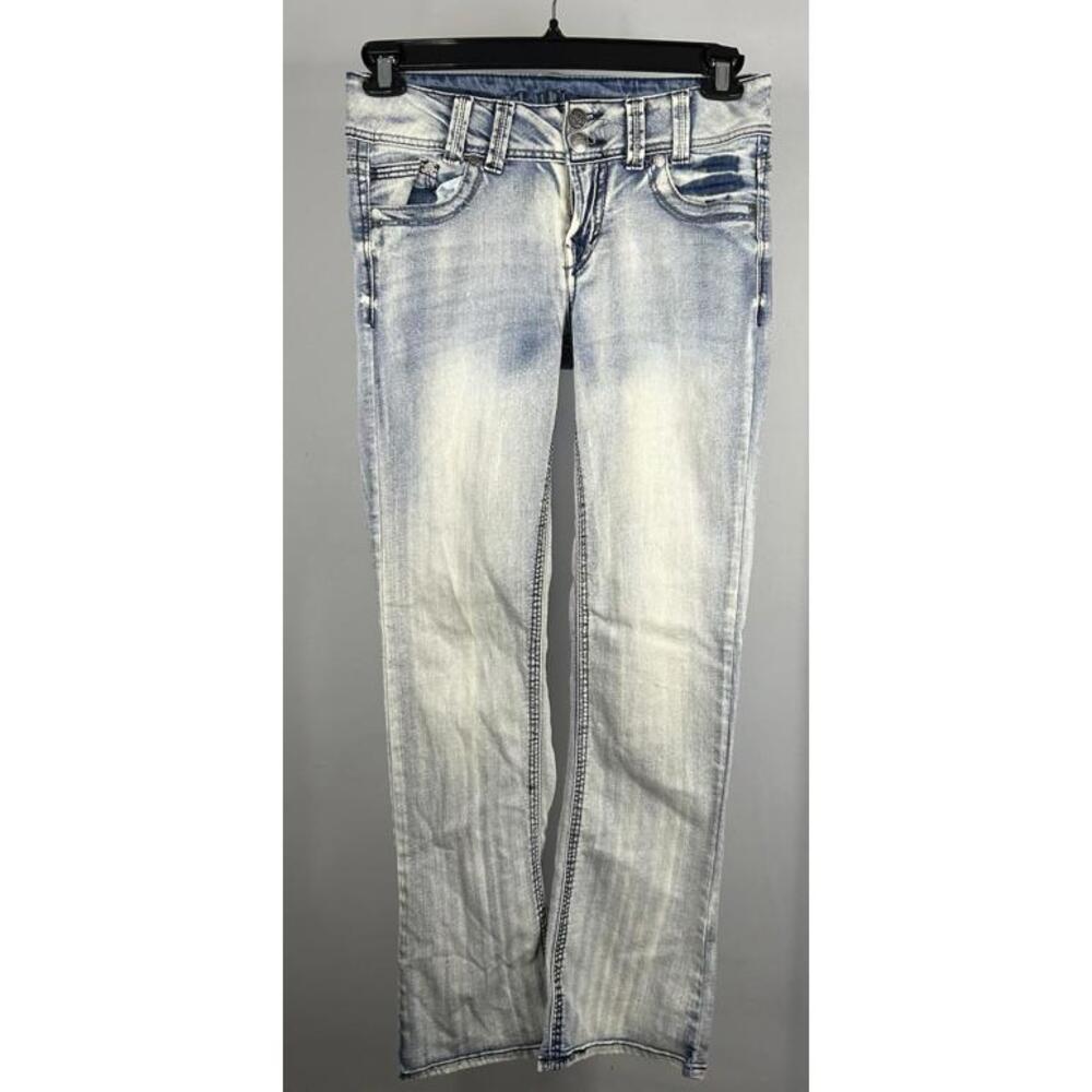 Wallflower Authentic Denim Jeans Women’s Size 9 29x31 BROKEN ZIPPER  RN# 120246
